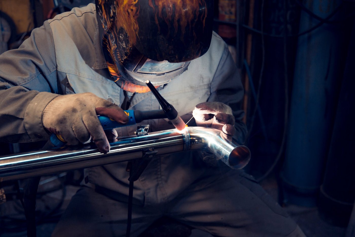 TIG welding — process image